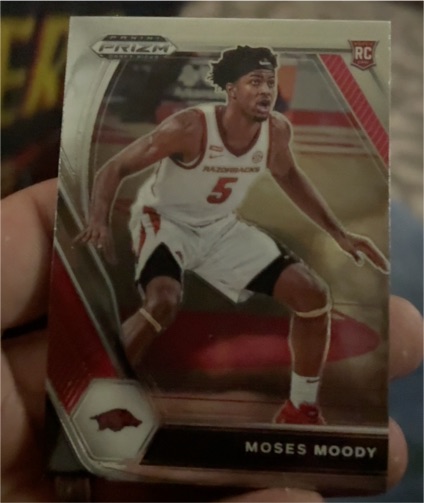 2021 Panini Prizm Draft Picks #11 Moses Moody — front