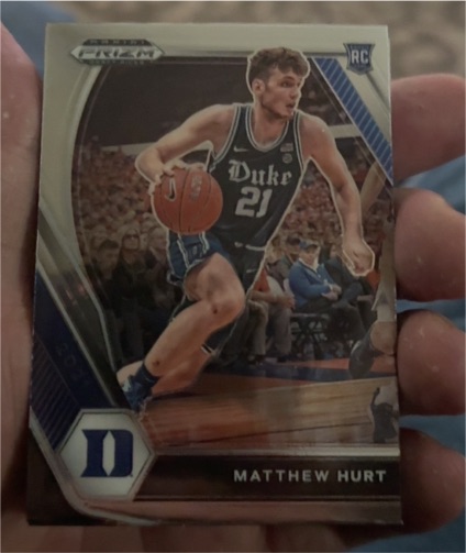 2021-22 Panini Prizm Draft Picks #34 Matthew Hurt Rookie — front