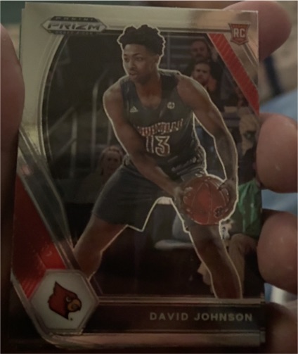 2021 Panini Prizm Draft Picks #38 David Johnson — front