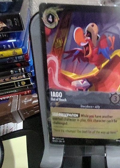 2025 Disney Lorcana #195 Iago - Out of Reach — front