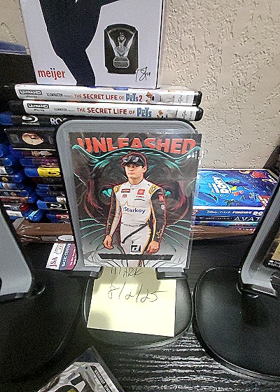 2025 Panini Donruss Racing #18 William Sawalich Unleashed Insert — front