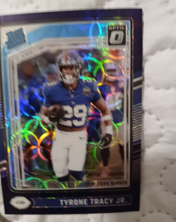 2024 Panini Donruss Optic #259 Tyrone Tracy Jr. — front