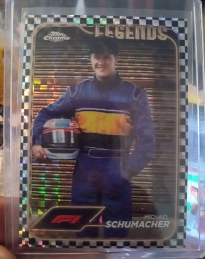 2024 Topps Chrome Formula 1 #187 Michael Schumacher — front