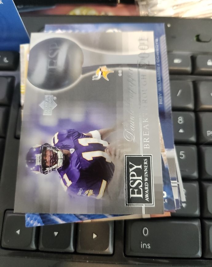 2005 Upper Deck ESPN ESPY Award Winners #EA-11 Daunte Culpepper — front