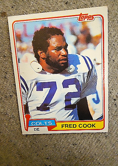 1981 Topps #64 Fred Cook — front