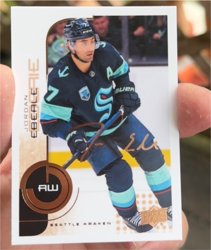 2022-23 Upper Deck MVP 20th Anniversary #24 Jordan Eberle — front