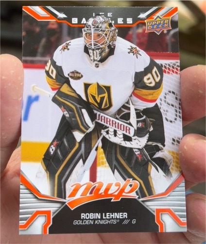 2022-23 Upper Deck MVP #69 Robin Lehner — front