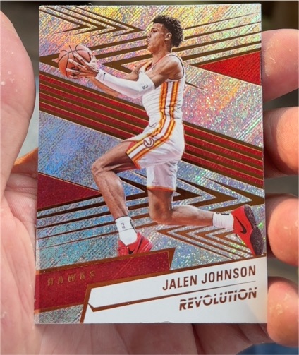 2024-25 Panini Revolution #30 Jalen Johnson — front