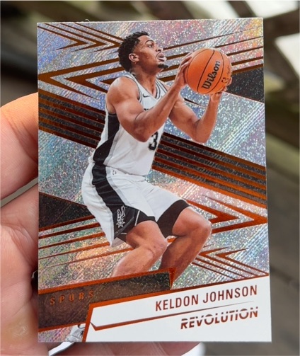 2024-25 Panini Revolution #7 Keldon Johnson — front
