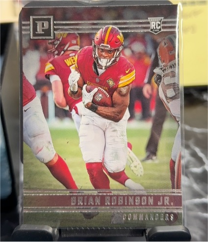 2022 Panini Chronicles #PA-18 Brian Robinson Jr. — front
