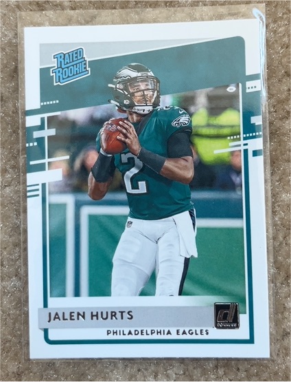 2020 Donruss #314 Jalen Hurts — front