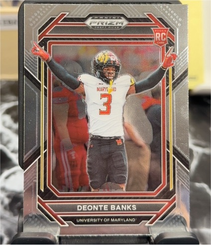 2023 Panini Prizm Draft Picks #189 Deonte Banks — front