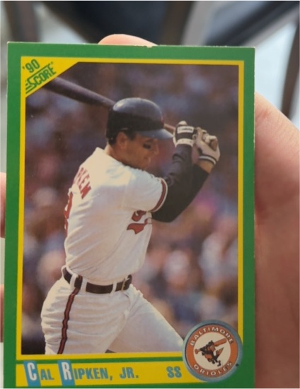 1990 Score #2 Cal Ripken, Jr. — front