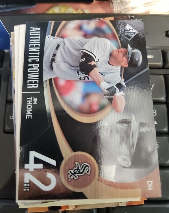 2007 Upper Deck SP Authentic #AP-27 Jim Thome — front