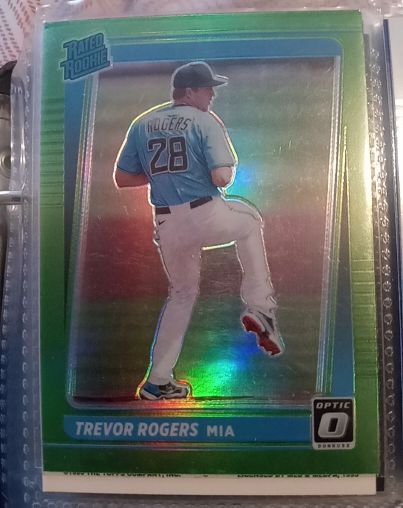 2021 Panini Donruss Optic #73 Trevor Rogers — front