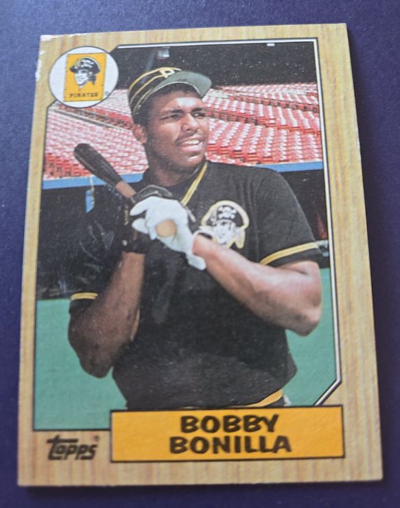 1987 Topps #184 Bobby Bonilla — front