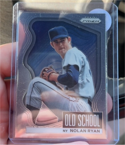 2022 Panini Prizm Old School #OS-1 Nolan Ryan — front