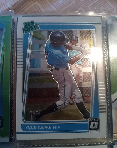 2021 Donruss Optic #RP3 Yiddi Cappe — front