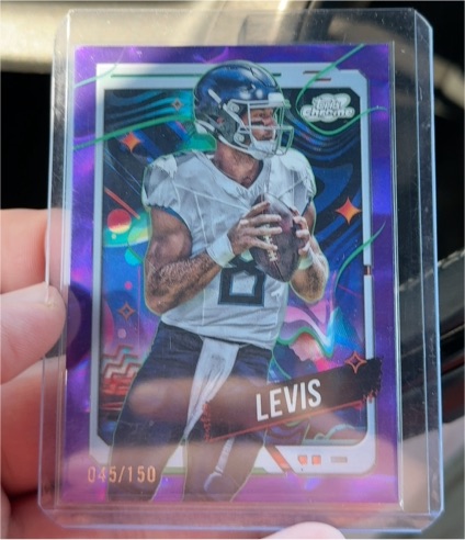 2024 Topps Chrome Cosmic #98 Will Levis — front