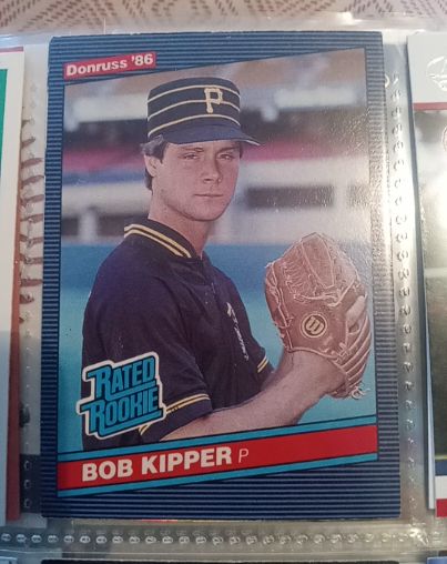1986 Donruss #44 Bob Kipper — front