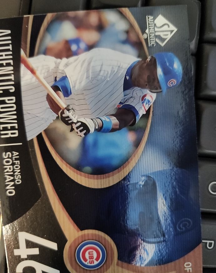 2007 SP Authentic Power #AP-4 Alfonso Soriano — front