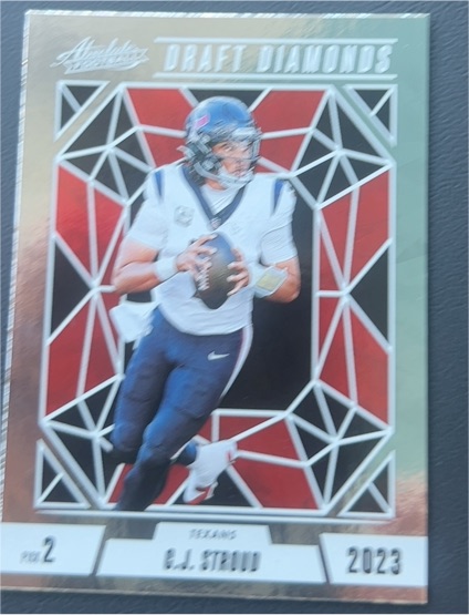 2023 Panini Absolute Draft Diamonds #2 C.J. Stroud — front