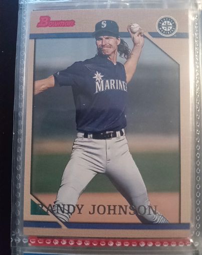1996 Bowman #48 Randy Johnson — front
