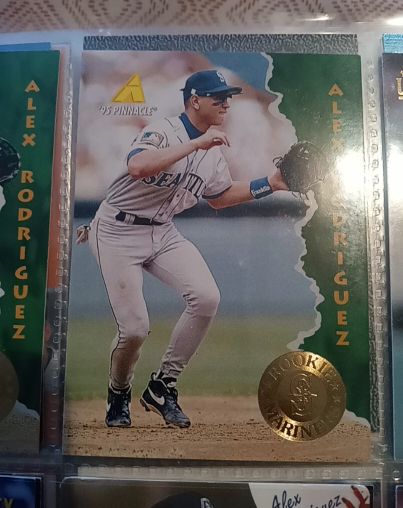 1995 Pinnacle #132 Alex Rodriguez Seattle Mariners Rookie — front