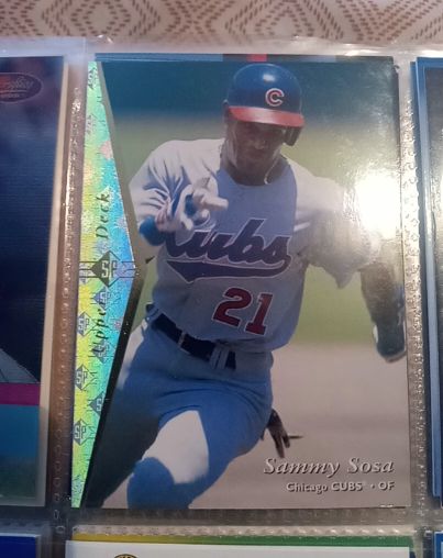 1995 Upper Deck SP #35 Sammy Sosa — front