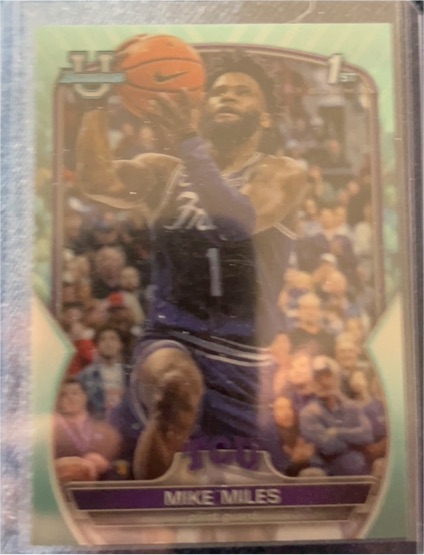 2022-23 Bowman University Chrome #88 Mike Miles — front
