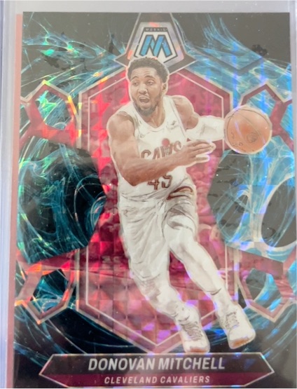 2023-24 Panini Mosaic #143 Donovan Mitchell — front