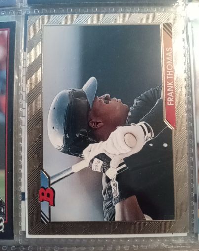 1992 Bowman #551 Frank Thomas — front