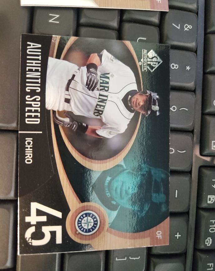 2007 SP Authentic #AS-26 Ichiro Suzuki Authentic Speed — front