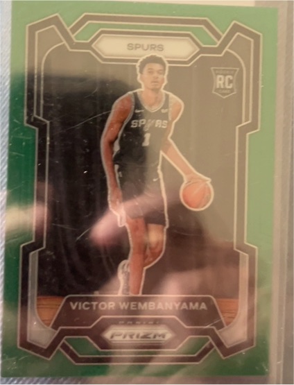 2023-24 Panini Prizm #136 Victor Wembanyama — front