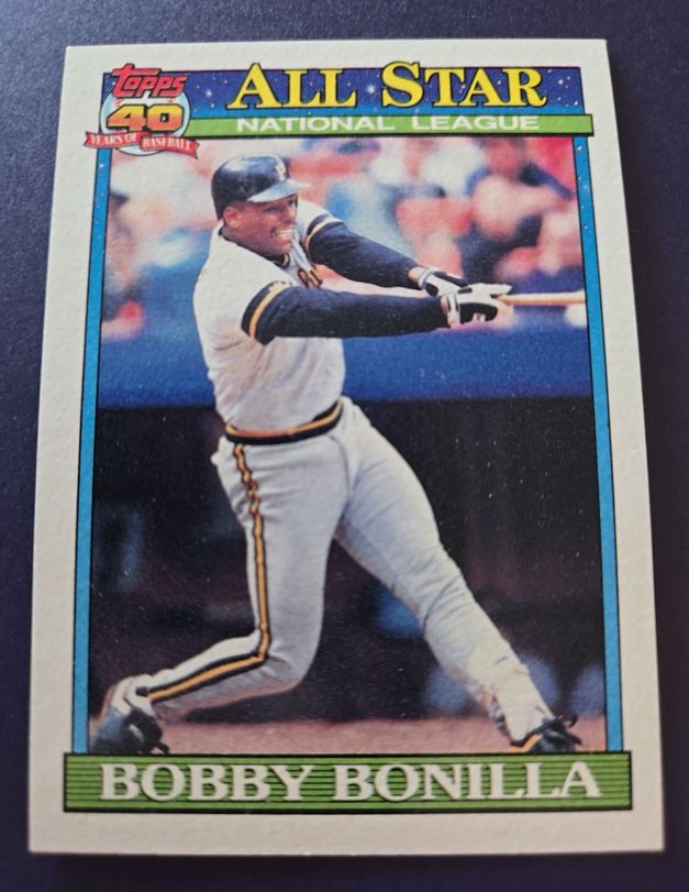 1991 Topps #403 Bobby Bonilla — front