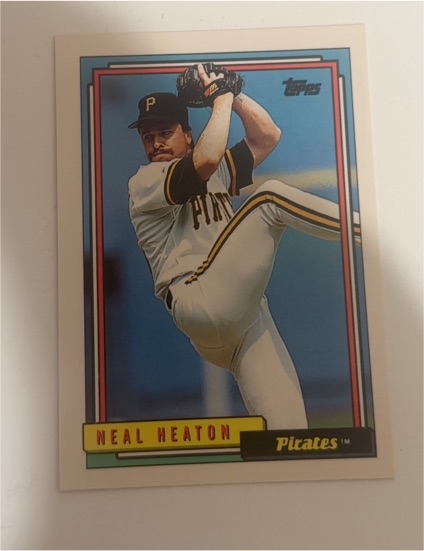 1992 Topps #89 Neal Heaton — front