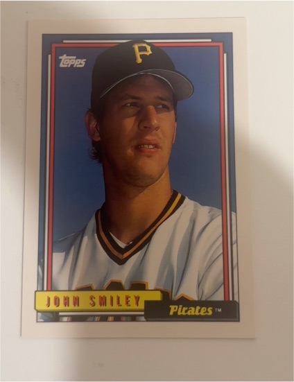 1992 Topps #232 John Smiley — front