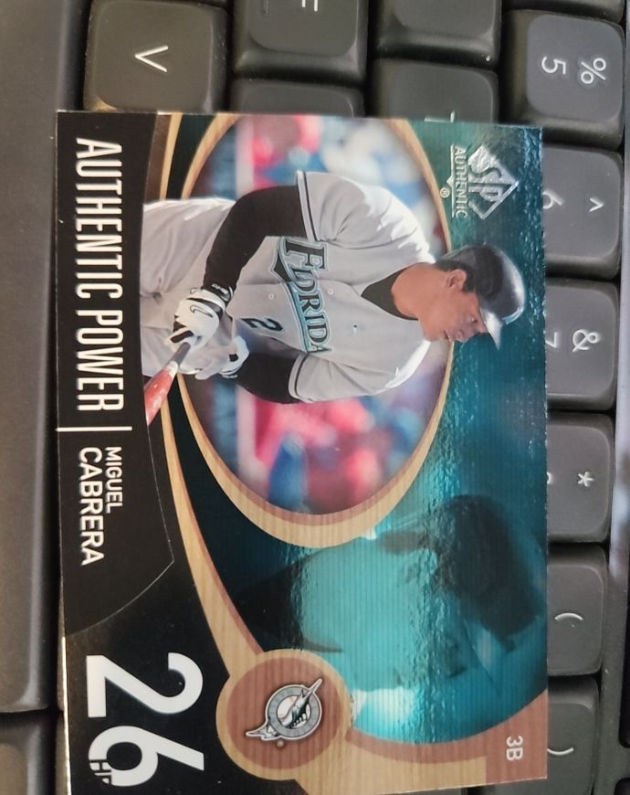 2007 SP Authentic Power #AP-35 Miguel Cabrera — front