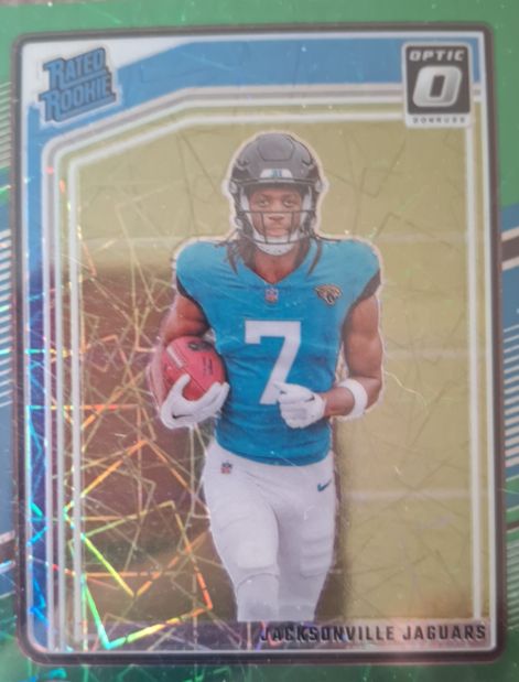 2024 Panini Donruss Optic #214 Brian Thomas Jr. — front