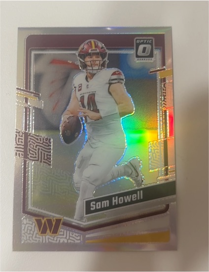2023 Panini Donruss Optic #198 Sam Howell — front