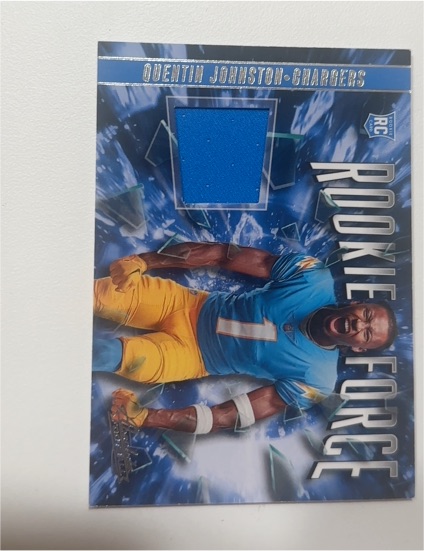 2023 Panini Absolute Rookie Force #RF-13 Quentin Johnston — front