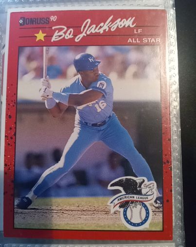 1990 Donruss #650 Bo Jackson — front