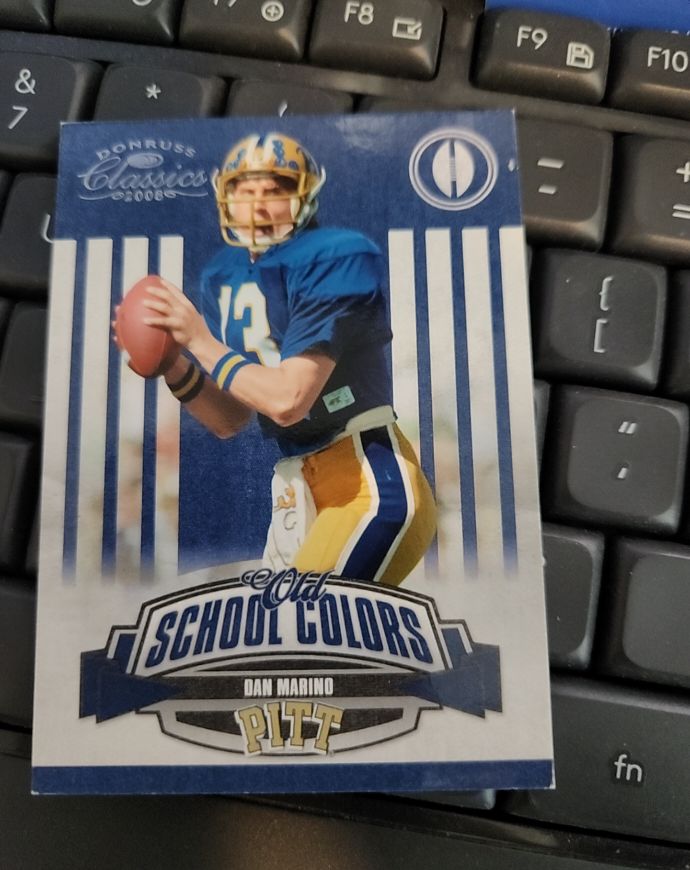2008 Donruss Classics Old School Colors #OSC-1 Dan Marino — front