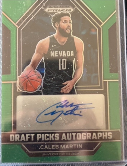 2023 Panini Prizm Draft Picks Autographs #DPA-CMT Caleb Martin — front