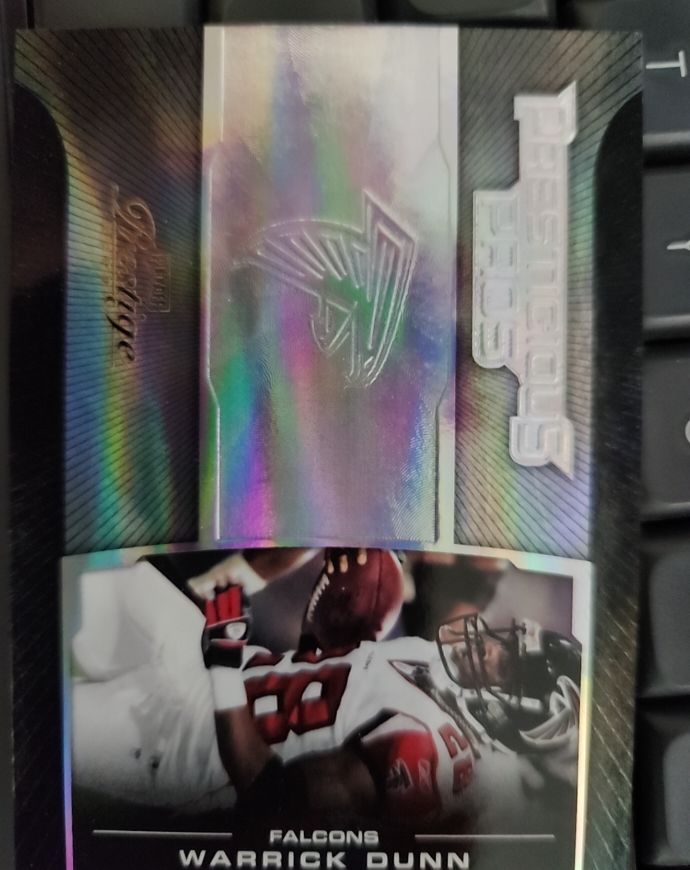 2008 Playoff Prestige #PPR-14 Warrick Dunn — front