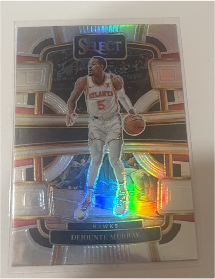 2023-24 Panini Select #27 Dejounte Murray — front