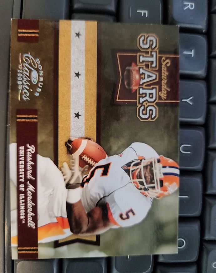 2008 Donruss Classics Saturday Stars #SS-16 Rashard Mendenhall — front