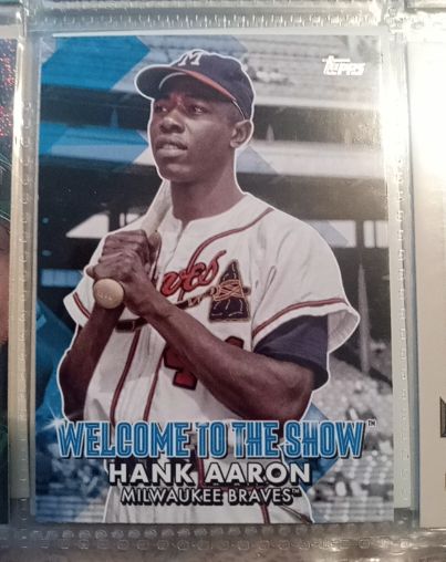 2022 Topps Series 1 #WTTS-13 Hank Aaron — front