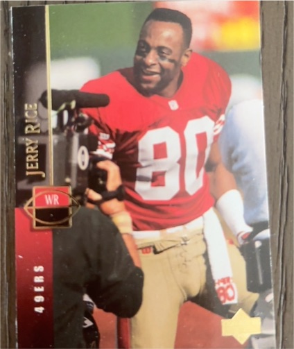 1994 Upper Deck #205 Jerry Rice — front