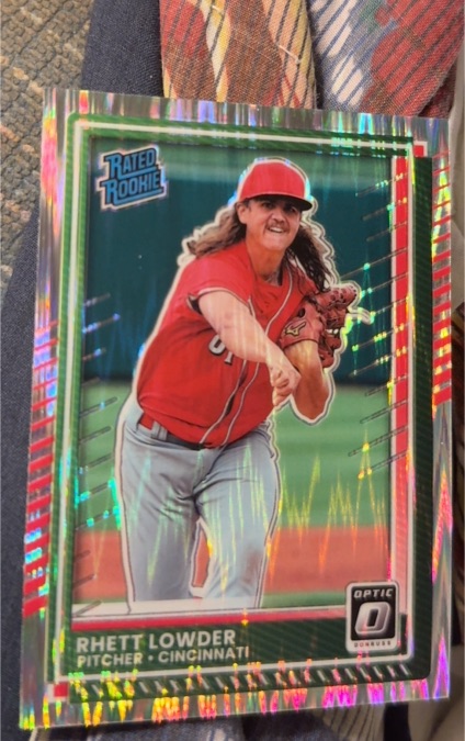 2025 Donruss Optic #74 Rhett Lowder — front